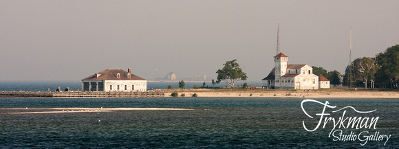 Plum Island Coast Guard Staion - Panorama