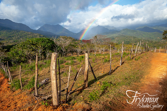 Rainbow in Santa Fe, Veraguas province, Panama