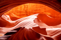 Looking Up in Antelope Canyon