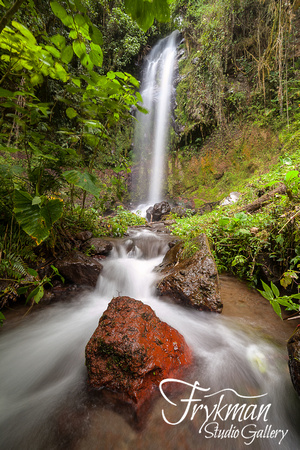 waterfall outside of Boquete, Chiriquí province, Panama
