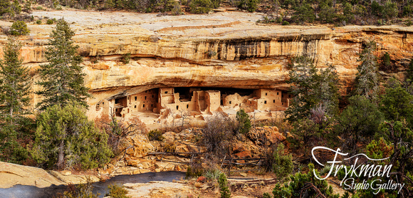 cliff dwellings in Mesa Verde National Park, Cortez, Colorado