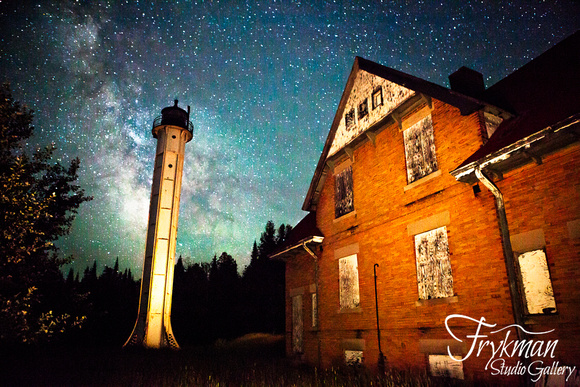 St. Martin Lighthouse & the Milky Way