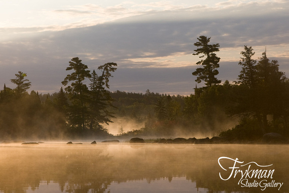 Lake Agnes Morning Fog