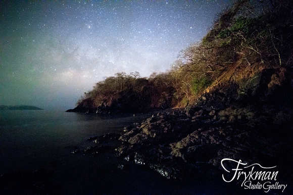 night sky at Playa Venao, Los Santos province, Panama