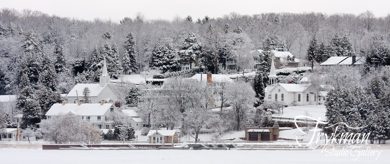 Frykman Studio Gallery Door County Wisconsin Winter